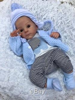 Black Friday Reborn Baby Doll By Adrie Stoete Sculpt Rose Doll Show Baby 2018