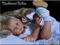 Bluebonnet Babies REBORN Doll BOY or GIRL Baby Huxley by Andrea Arcello