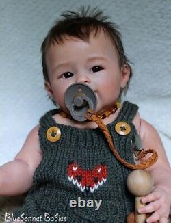 Bluebonnet Babies REBORN Doll Ethnic Baby boy Kaia by Ping Lau