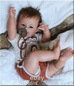 Bluebonnet Babies REBORN Doll Ethnic Baby boy Kaia by Ping Lau