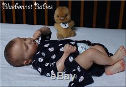 Bluebonnet Babies REBORN Sleeping Newborn Baby Doll RealBorn Quinn Asleep