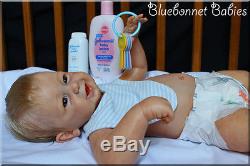 Bluebonnet Babies Reborn Doll Baby Boy Phoenix SOLD OUT LE by Andrea Arcello
