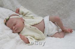 Bonnebellebabies reborn baby girl doll Genevieve by Cassie Brace