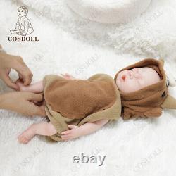 COSDOLL 14.9 Drink-Wet System Newborn Boy Full Body Silicone Reborn Baby Dolls