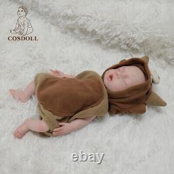 COSDOLL 14.9 Drink-Wet System Newborn Boy Full Body Silicone Reborn Baby Dolls