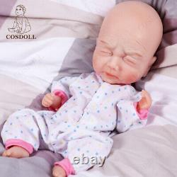 COSDOLL 15.5 in Premature Newborn Baby? Doll? Full Body Soft Silicone Reborn BOY