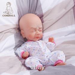 COSDOLL 15.5 in Premature Newborn Baby? Doll? Full Body Soft Silicone Reborn BOY