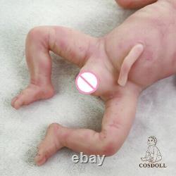 COSDOLL 15.5 in Premature Newborn Baby? Doll? Full Body Soft Silicone Reborn BOY