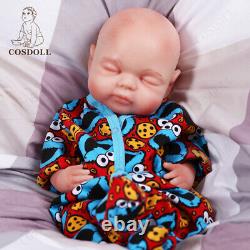 COSDOLL 15.5 in Reborn Baby Dolls Full Body Silicone Lifelike Newborn Baby Girl
