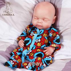 COSDOLL 15.5 in Reborn Baby Dolls Full Body Silicone Lifelike Newborn Baby Girl