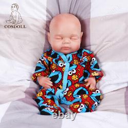 COSDOLL 15.5 in Reborn Baby Dolls Full Body Silicone Lifelike Newborn Baby Girl