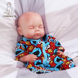 COSDOLL 15.5 in Reborn Baby Dolls Full Body Silicone Lifelike Newborn Baby Girl