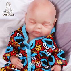 COSDOLL 15.5 in Reborn Baby Dolls Full Body Silicone Lifelike Newborn Baby Girl