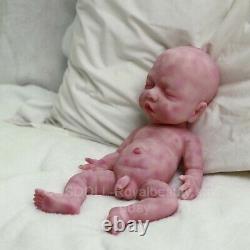 COSDOLL 15 Full Body Platinum Silicone Hand Painted Reborn Baby Boy Dolls Gifts