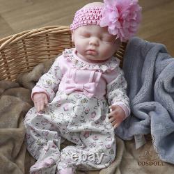 COSDOLL 16'' Full Body Silicone Baby Newborn Baby Doll Reborn Baby Dolls 5.29lb