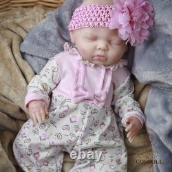 COSDOLL 16'' Full Body Silicone Baby Newborn Baby Doll Reborn Baby Dolls 5.29lb