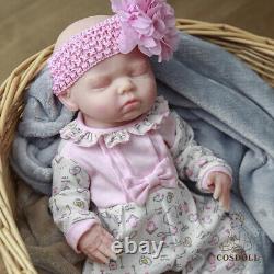 COSDOLL 16'' Full Body Silicone Baby Newborn Baby Doll Reborn Baby Dolls 5.29lb