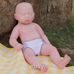 COSDOLL 17.5Sleeping Reborn Baby Dolls Real Full Body Silicone Newborn BabyGirl