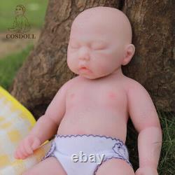 COSDOLL 17.5Sleeping Reborn Baby Dolls Real Full Body Silicone Newborn BabyGirl