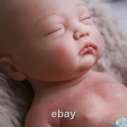COSDOLL 17.7 in Full Body Silicone Dolls Baby Girl Doll 7.6lb Reborn Baby Dolls