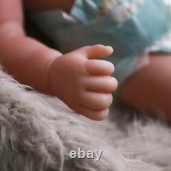 COSDOLL 17.7 in Full Body Silicone Dolls Baby Girl Doll 7.6lb Reborn Baby Dolls