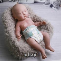 COSDOLL 17.7 in Full Body Silicone Dolls Baby Girl Doll 7.6lb Reborn Baby Dolls