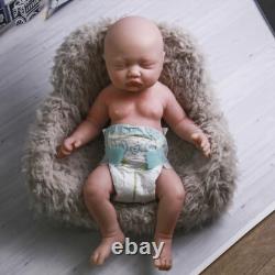 COSDOLL 17.7 in Full Body Silicone Dolls Baby Girl Doll 7.6lb Reborn Baby Dolls