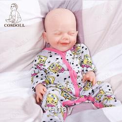 COSDOLL 18.5 Can Drink Water & Pee Baby Girl Soft Silicone Reborn Baby Dolls UK