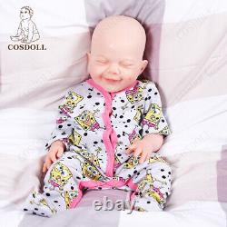 COSDOLL 18.5 Can Drink Water & Pee Baby Girl Soft Silicone Reborn Baby Dolls UK