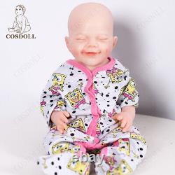 COSDOLL 18.5 Can Drink Water & Pee Baby Girl Soft Silicone Reborn Baby Dolls UK