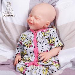 COSDOLL 18.5 Can Drink Water & Pee Baby Girl Soft Silicone Reborn Baby Dolls UK