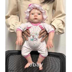 COSDOLL 18.5 Full Body Soft Platinum Silicone Baby Dolls Handmade Newborn Baby