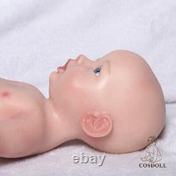 COSDOLL 18.5 Platinum Silicone Baby Dolls Reborn Girl Doll Can Drink Water&Pee