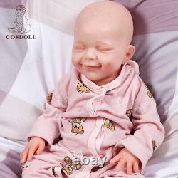 COSDOLL 18.5 Platinum Silicone Reborn Baby Girl Adorable Silicone Newborn Dolls