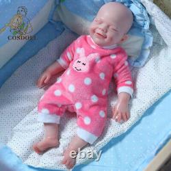 COSDOLL 18.5 Reborn Baby Dolls Full Body Silicone Girl Doll WithDrink-Wet System