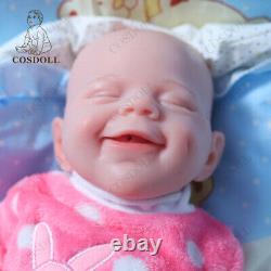 COSDOLL 18.5 Reborn Baby Dolls Full Body Silicone Girl Doll WithDrink-Wet System