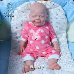 COSDOLL 18.5 Reborn Baby Dolls Full Body Silicone Girl Doll WithDrink-Wet System