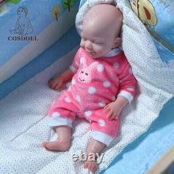 COSDOLL 18.5 Reborn Baby Dolls Full Body Silicone Girl Doll WithDrink-Wet System