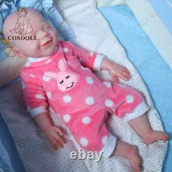 COSDOLL 18.5 Reborn Baby Dolls Full Body Silicone Girl Doll WithDrink-Wet System