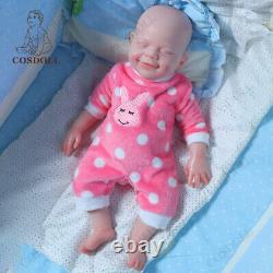 COSDOLL 18.5 Reborn Baby Dolls Full Body Silicone Girl Doll WithDrink-Wet System