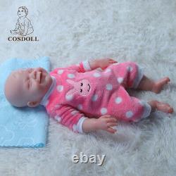 COSDOLL 18.5 Reborn Baby Dolls Full Body Silicone Girl Doll WithDrink-Wet System