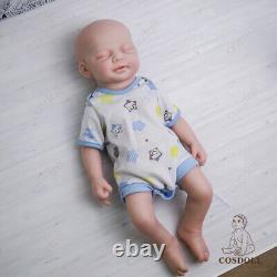 COSDOLL 18.5 in Reborn Baby Dolls Platinum Silicone Realistic Baby Doll BOY Doll