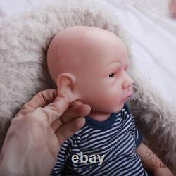 COSDOLL 18.5 inch Full Silicone Body Newborn Handmade Reborn Baby Dolls Boy Doll