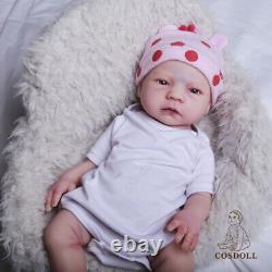 COSDOLL 18.5Reborn Baby Dolls Platinum Silicone Newborn Doll Handmade Girl Doll