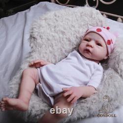 COSDOLL 18.5Reborn Baby Dolls Platinum Silicone Newborn Doll Handmade Girl Doll