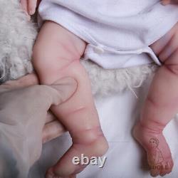 COSDOLL 18.5Reborn Baby Dolls Platinum Silicone Newborn Doll Handmade Girl Doll