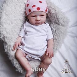 COSDOLL 18.5Reborn Baby Dolls Platinum Silicone Newborn Doll Handmade Girl Doll