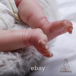 COSDOLL 18.5Reborn Baby Dolls Platinum Silicone Newborn Doll Handmade Girl Doll