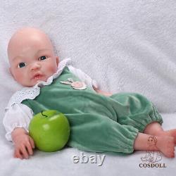 COSDOLL 18'' Full Body Silicone Doll Reborn Baby Doll Newborn Lifelike Baby Doll