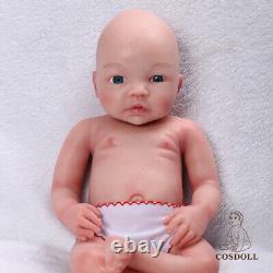 COSDOLL 18'' Full Body Silicone Doll Reborn Baby Doll Newborn Lifelike Baby Doll